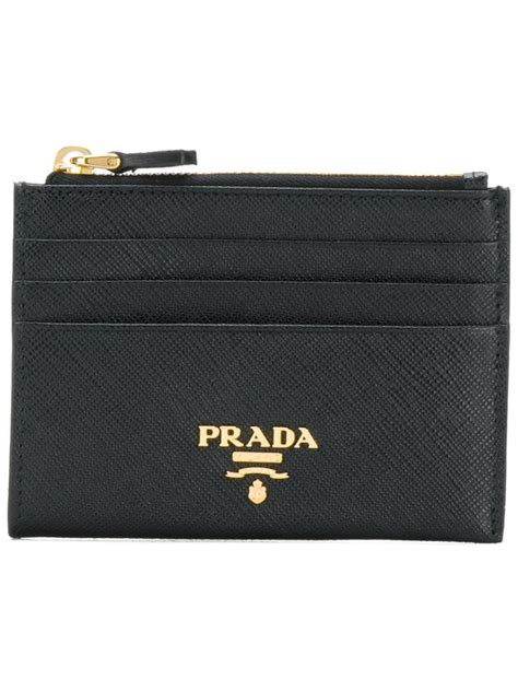 prada cardholder damen|prada card holder with zipper.